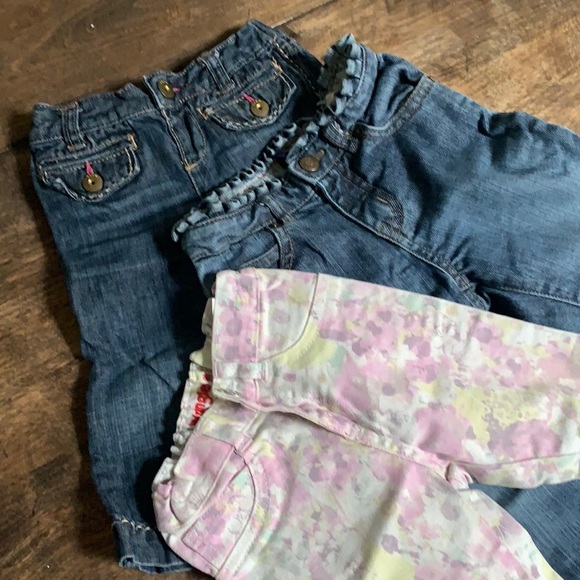 Lot baby gap/wrangler jeans - Picture 1 of 8